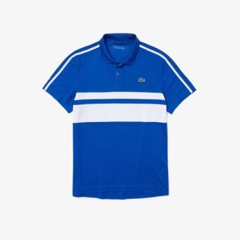 Lacoste SPORT Breathable Piqué Tennis Polo Shirt - Polo Pánské Bílé | CZ-p6AwF6